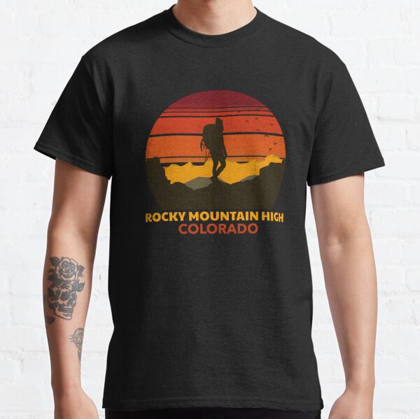  Mountains T-Shirt Rockies Backbone of the World Tank Top :  Clothing, Shoes & Jewelry