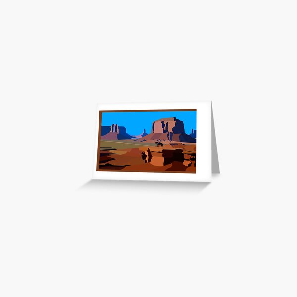 On the Trail Greeting Card