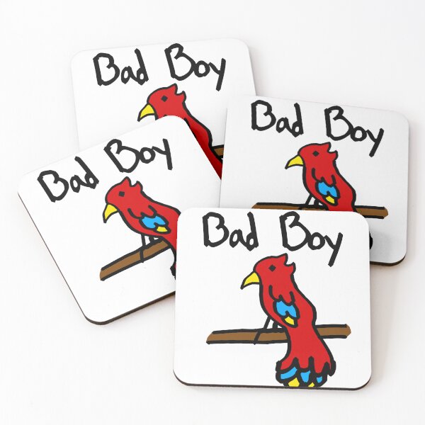 Item preview, Bad boy parrot designed and sold by ILoveLogs.