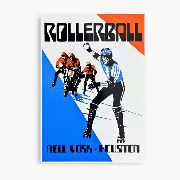 Rollerball - New York vs Houston Metal Print