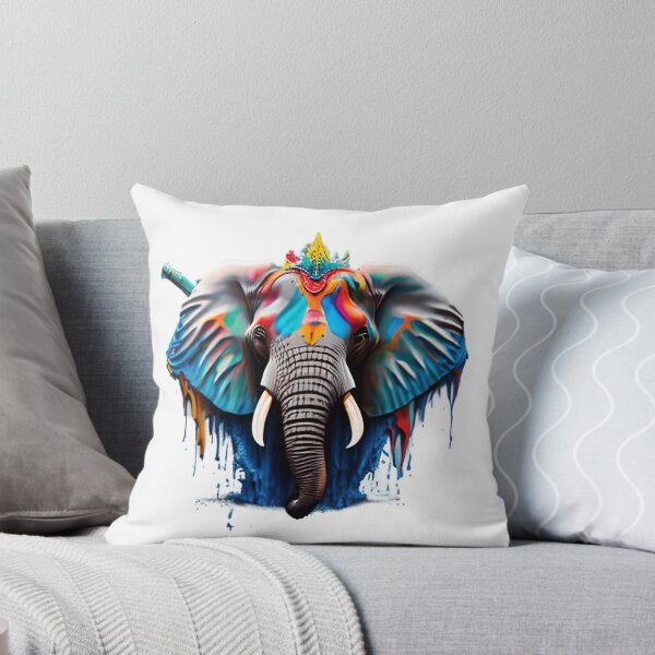 Item preview, rainbow elephant designed and sold by elijam.