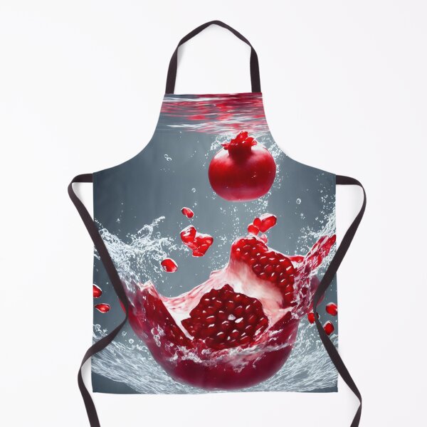 Item preview, Frutas Granada Rebanada Cayendo En El Agua - Frutas designed and sold by internlvisions.