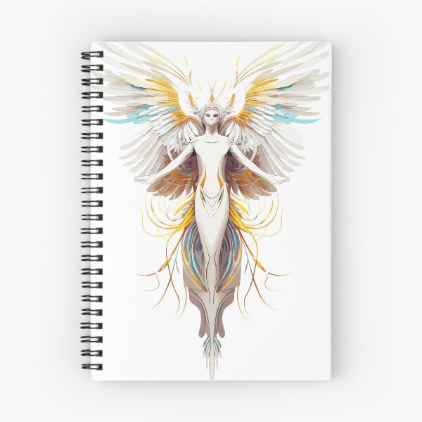 Item preview, Ayahuasca Bird Human God Trip | Majestic Winged Angel | Ethereal Elegance Design designed and sold by mindexploration.