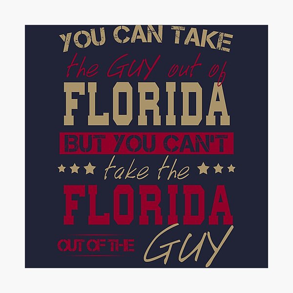 Item preview, You can't take the Florida out of the guy designed and sold by Mobius Tees.
