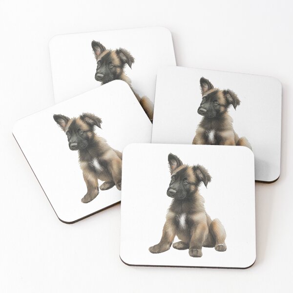 Item preview, Belgian Malinois Puppy designed and sold by hyperweave.