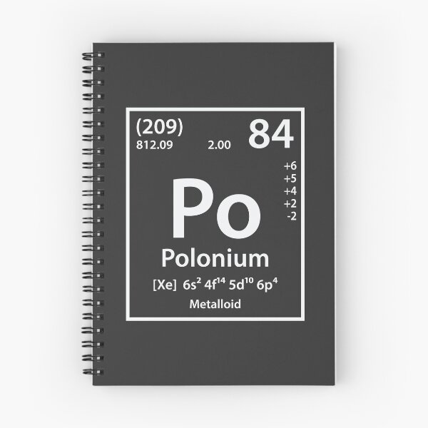 Item preview, Polonium Element designed and sold by cerebrands.