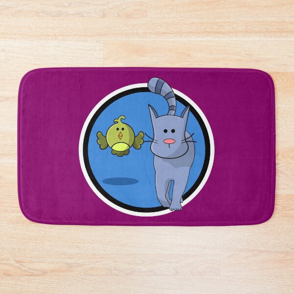 Item preview, Kitty Kat and Birdie designed and sold by Sfumata Illustration.