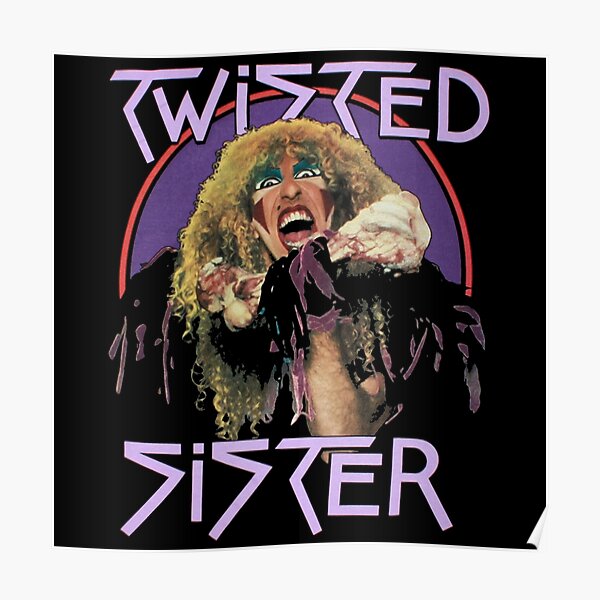 Twisted Sister I Wanna Rock Vintage Tee 