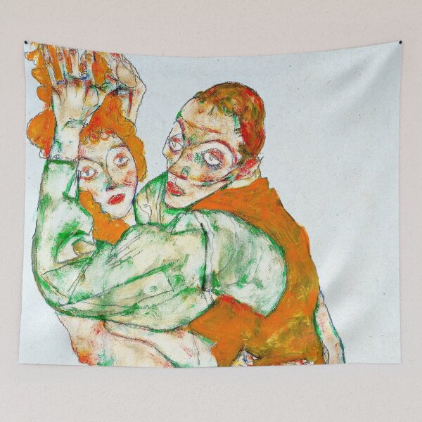 Item preview, Lovemaking - Egon Schiele designed and sold by SimpleJoyStyle.