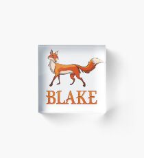 Blake Fox Acrylic Block