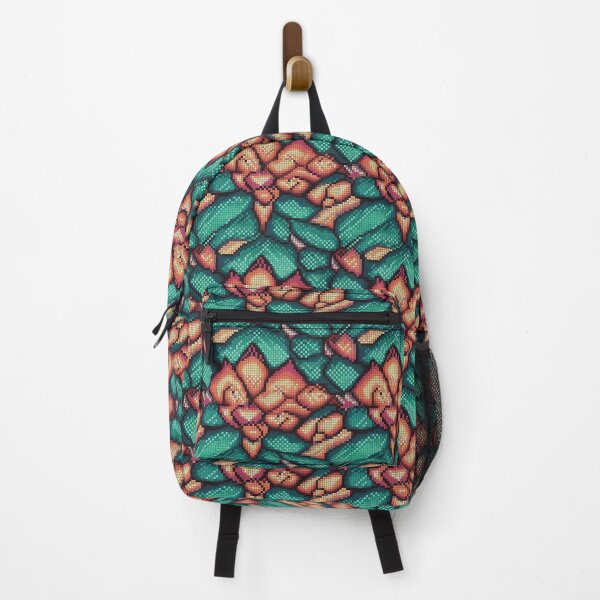 Item preview, Lotus flower pixel art pattern designed and sold by paulstamp.