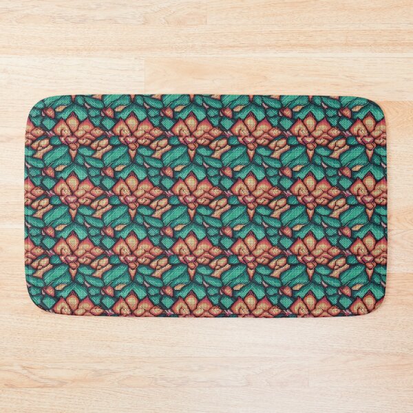 Item preview, Lotus flower pixel art pattern designed and sold by paulstamp.