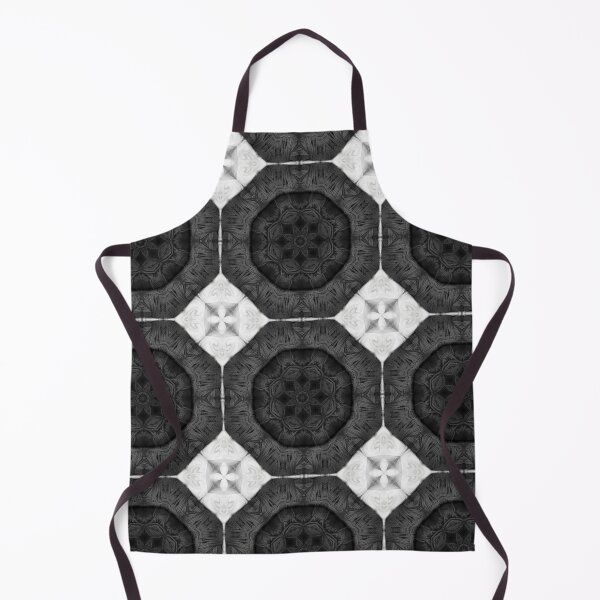 Item preview, Black and White Yarn Kaleidoscope Pattern 20 designed and sold by Swabcraft.