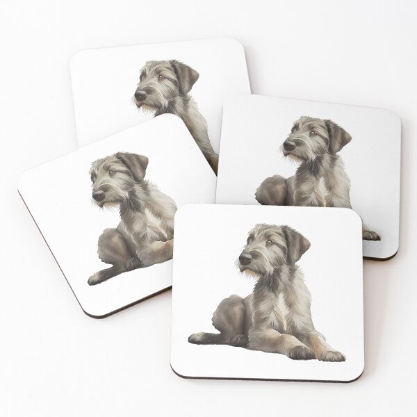 Item preview, Irish Wolfhound Puppy designed and sold by hyperweave.