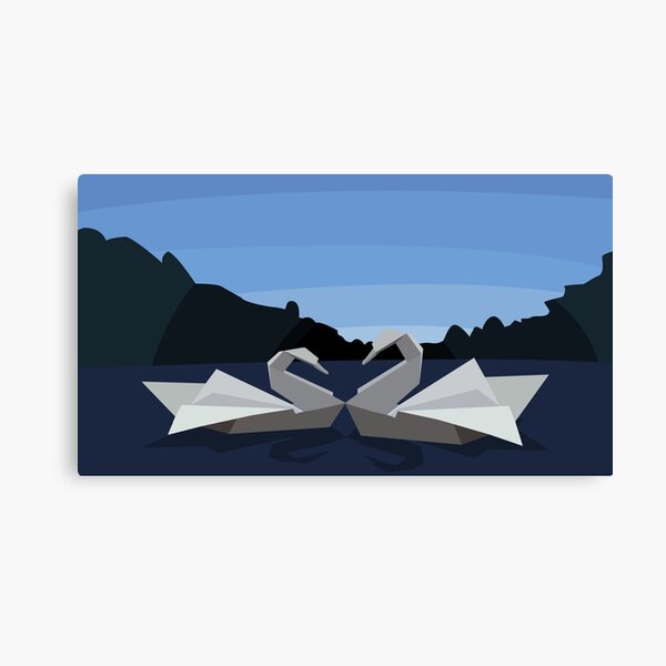 The Swan Lake Canvas Print