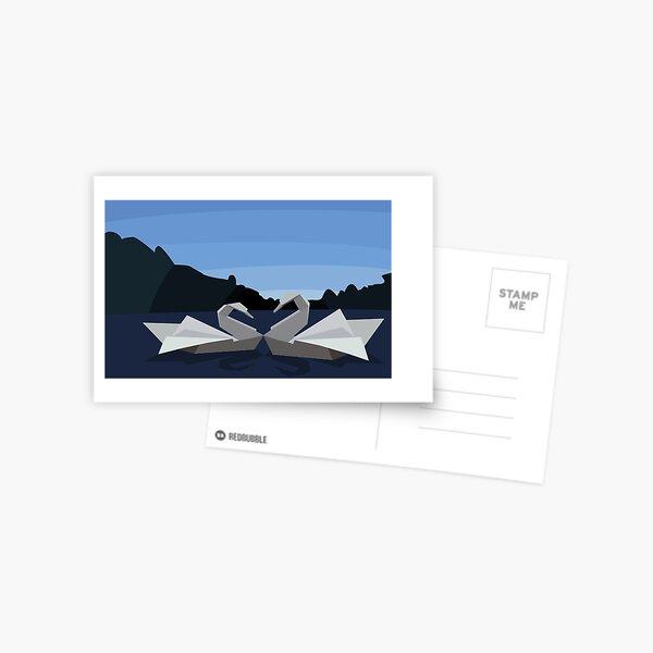 The Swan Lake Postcard