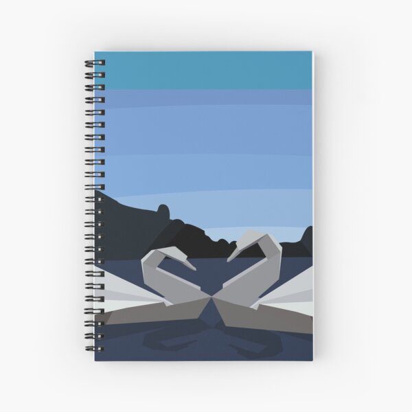 The Swan Lake Spiral Notebook