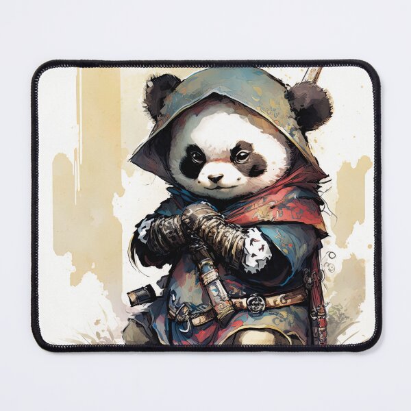Item preview, panda samurai designed and sold by ururuty.