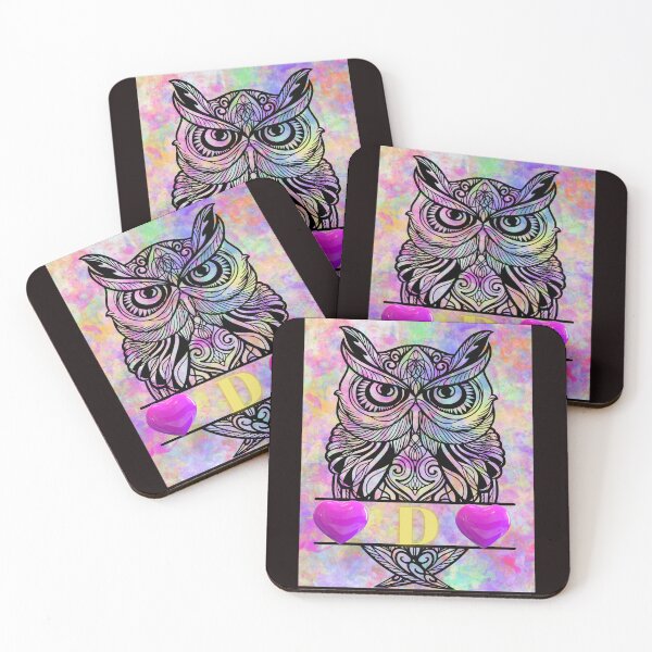 Item preview, The Magical Wise Owl-D designed and sold by SunMoonBeyond.