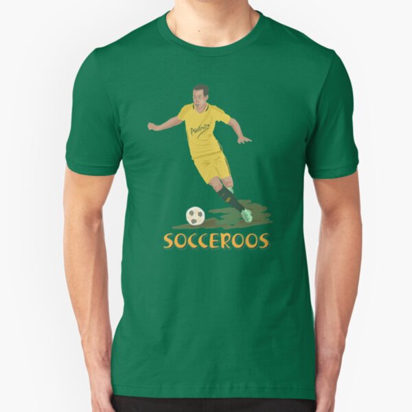 Aussie Socceroos Slim Fit T-Shirt