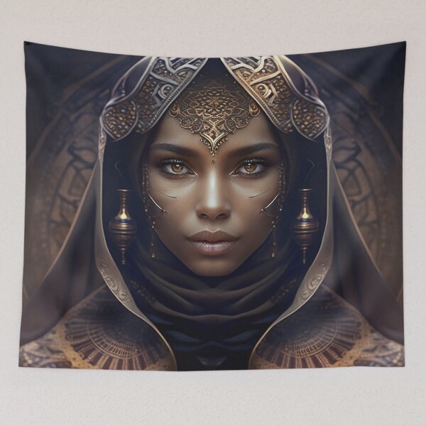 Item preview, Fantasy Arabian Woman designed and sold by Designsderemi.