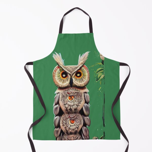 Item preview, Totem Pole Owl designed and sold by DukeGroovy.