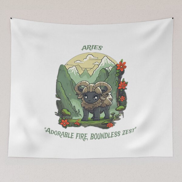 Item preview, Zodiac's Aries designed and sold by RooArtistry.