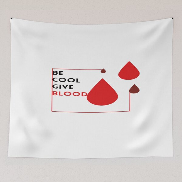 Item preview, Be cool give blood designed and sold by Elano7.