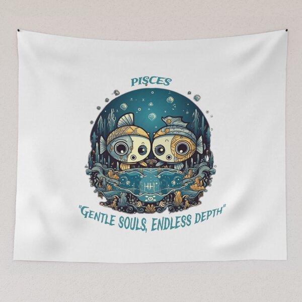 Item preview, Zodiac's Pisces designed and sold by RooArtistry.