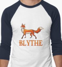 Blythe Fox Men's Baseball ¾ T-Shirt