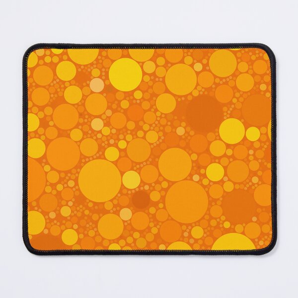 Item preview, Warm Sunshine Orange Polkadots Abstract Pattern designed and sold by patternsoup.