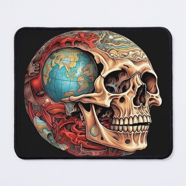 Item preview, Mother Earth Skull designed and sold by BeTheWorld.