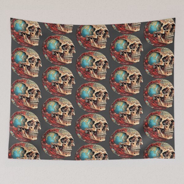 Item preview, Mother Earth Skull designed and sold by BeTheWorld.