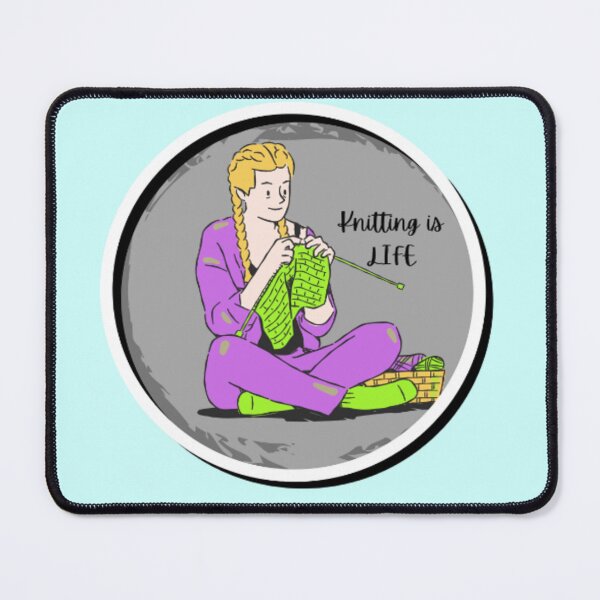 Item preview, Knitting Is Life designed and sold by calmingchaos.