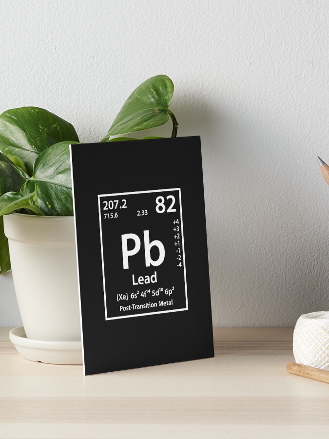 Lead Element Art Board Print