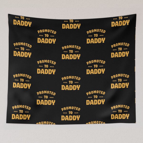 Item preview, Promoted to Daddy - Funny New Dad designed and sold by Jalib.