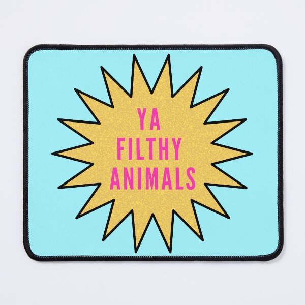 Item preview, Filthy Animal badge,  Belinda Blinked, Rocky Flintstone designed and sold by SelfrontStudios.