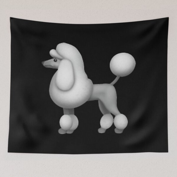 Item preview, Poodle emoji designed and sold by briggscoronad.
