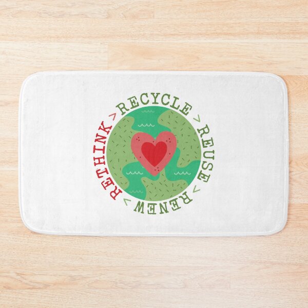 Item preview, Recycle Reuse Renew Rethink designed and sold by chillaxcats.