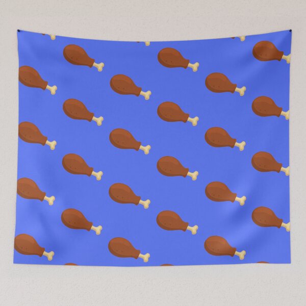 Item preview, Chicken Leg - Blue designed and sold by Ashleigh Bell.