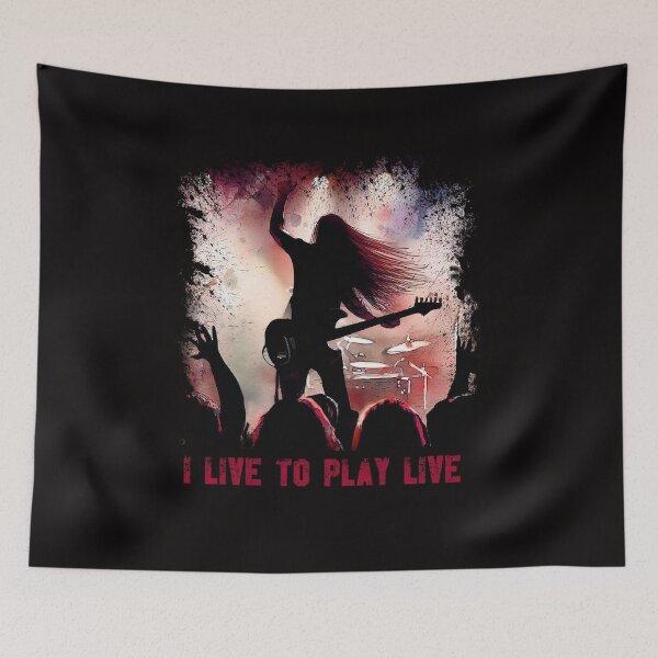 Item preview, I live to play live number 2 designed and sold by xavoblues.