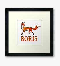 Boris Fox Framed Print
