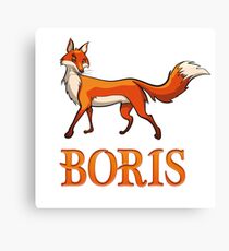 Boris Fox Canvas Print