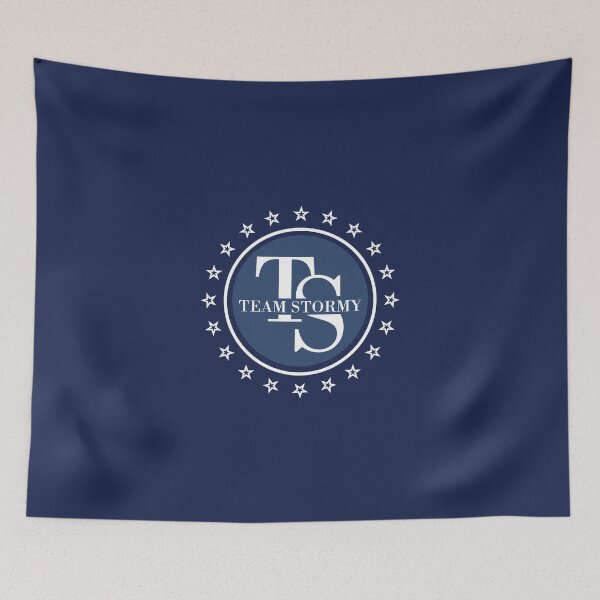 Item preview, Team Stormy Blue And White Minimalist Monogram I Am With Her Political Typography With Stars designed and sold by Zazizu.