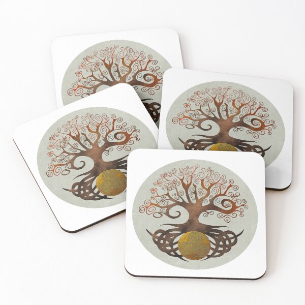 Item preview, Tree of life holding triskellion 1 designed and sold by Donkjonk.