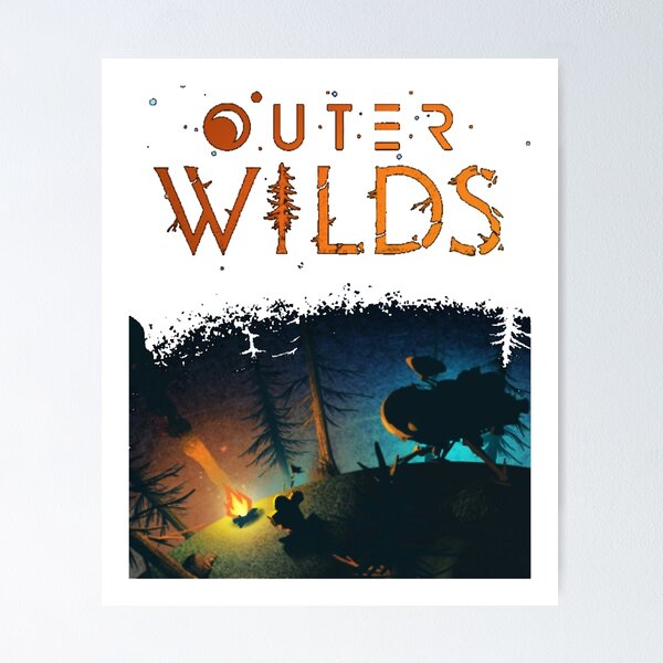 Mobius Digital Games - Outer Wilds Planetary Map Poster - To Be