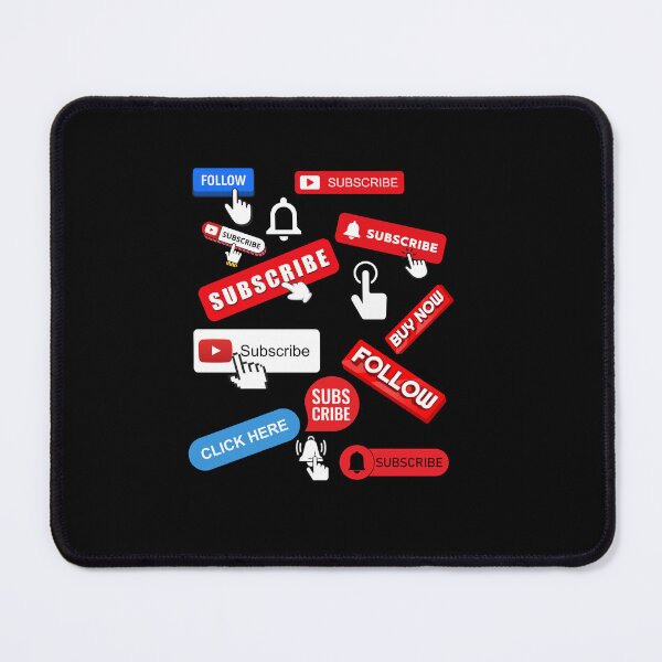 Item preview, Click and Subscribe Like Follow designed and sold by blakfrog.