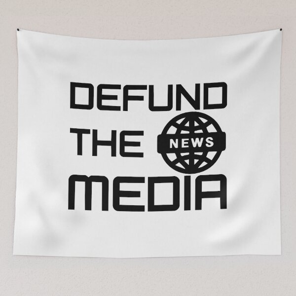 Item preview, Defund Media designed and sold by zurymacdougal.
