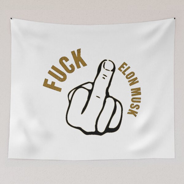 Item preview, fuck elon musk    designed and sold by zurymacdougal.