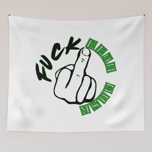 Item preview, fuck elon musk    designed and sold by zurymacdougal.
